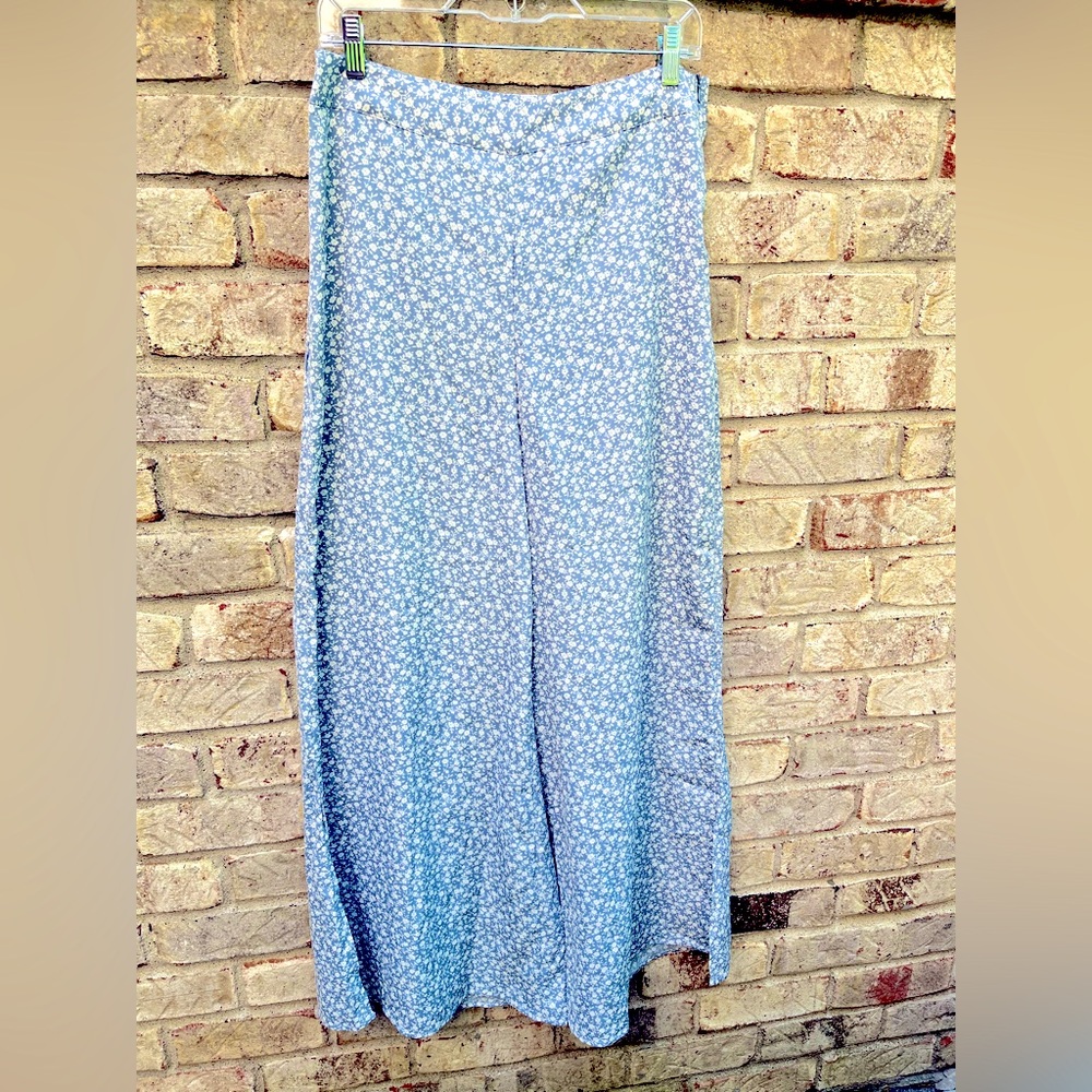 SHEIN Floral Wide Leg Pants